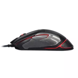 E-blue Auroza FPS miška žična, črna, 8200DPI