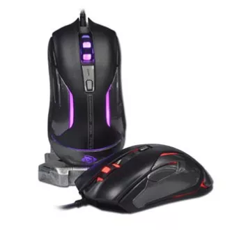 E-blue Auroza FPS miška žična, črna, 8200DPI