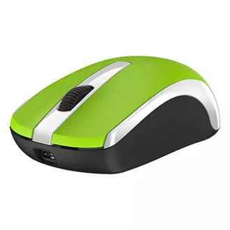 Brezžična miška, Genius Eco-8100, zelena, optična, 1600DPI, PRODAJA