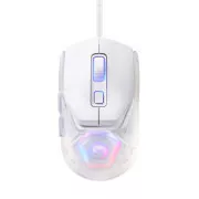 Žična miška Marvo FIT LITE G1, bela, 12000DPI,   DARILO