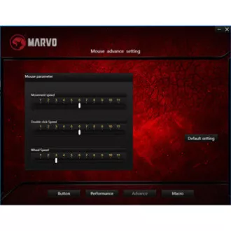 Žična miška Marvo M359, črna, 3200DPI