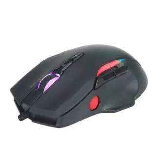 Žična miška Marvo G945, črna, 10000DPI