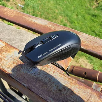 Žična miška Marvo G982, črna, 5000DPI