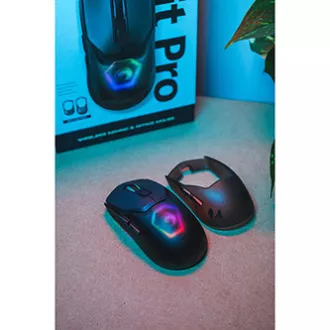 Brezžična miška, Marvo Fit Pro G1, siva, optična, 19000DPI Brezžična miška, Marvo Fit Pro G1, siva, optična, 19000DPI