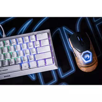 Brezžična miška, Marvo Fit Pro G1, siva, optična, 19000DPI Brezžična miška, Marvo Fit Pro G1, siva, optična, 19000DPI