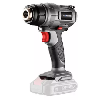 Toplotna pištola ENERGY  270W, grafit 58G082, najvišja temperatura 550c, črna