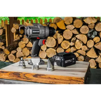 Toplotna pištola ENERGY  270W, grafit 58G082, najvišja temperatura 550c, črna