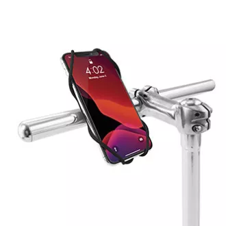 Držalo za mobilni telefon Bone Bike Tie 3, za kolo, nastavljiva velikost, črno, 4,7-7,2
