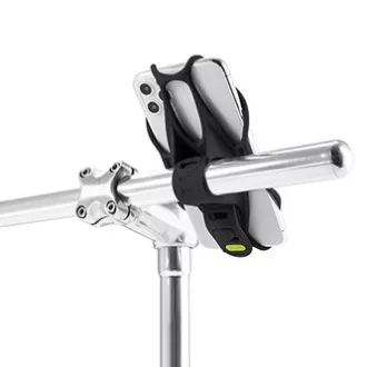 Držalo za mobilni telefon Bone Bike Tie 3, za kolo, nastavljiva velikost, črno, 4,7-7,2