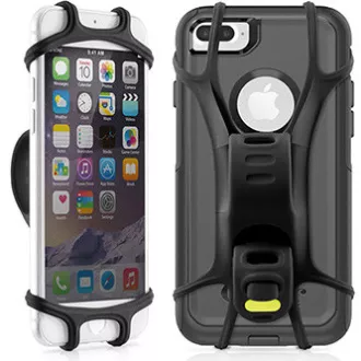Držalo za mobilni telefon Bone Bike Tie X, za kolo, nastavljiva velikost, črno, 4-6