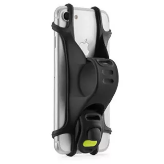 Držalo za mobilni telefon Bone Bike Tie X, za kolo, nastavljiva velikost, črno, 4-6