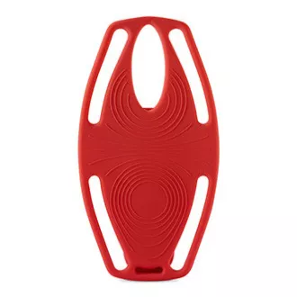Držalo za mobilni telefon Bone Bike Tie 3, za kolo, nastavljiva velikost, rdeče, 4,7-7,2