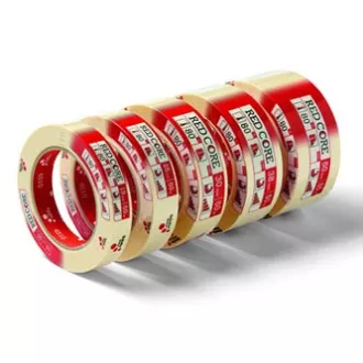 Lepilni trak, RED CORE, maskirni, Schuller Eh, klar, rumeni, 30mm, 50m
