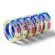 Lepilni trak, CORE, papir, Schuller Eh, klar, rumena, 30mm, 50m, IZPRODAJA
