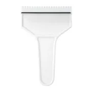 Strgalo za led, belo, plastično, z lopatico, SELL