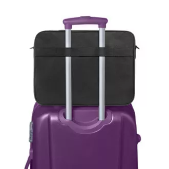 Torba za prenosni računalnik 16", Ascetic, črn poliester, Defender