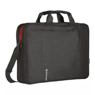 Torba za prenosni računalnik 15,6", Geek, črn poliester, Defender