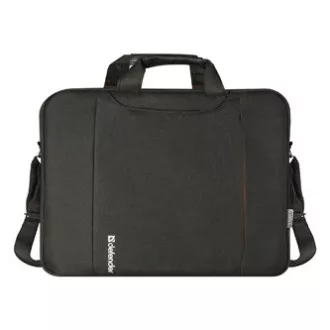 Torba za prenosni računalnik 15,6", Geek, črn poliester, Defender