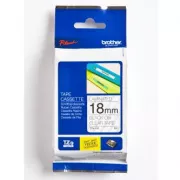 Originalni trak za tiskanje etiket Brother, Brother, TZE-141, črn tisk/prepustna podlaga, laminiran, 8 m, 18 mm