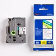 Originalni trak za tiskanje etiket Brother, Brother, TZE-145, bel tisk/prepustna podlaga, laminiran, 8 m, 18 mm