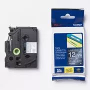 Brother originalen trak za tiskanje etiket, Brother, TZE-PR935, bel tisk/srebrna podlaga, laminiran, 8 m, 12 mm