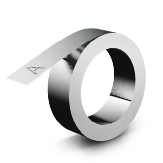 Dymo originalni trak za tiskanje etiket, Dymo, 35800, S0720180, 3,65 m, 12 mm, aluminij z lepilom za M1011