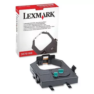 Lexmarkov originalni trak za tiskanje etiket, 3070166, črno tiskanje/bela podlaga