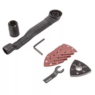 Večnamenski brusilnik Graphite 59G023, elektrika (kabel), 230V, 250W, 21000osc./min, 2,8&deg;, 2 zamenljivi glavi, kartonsko pakiranje