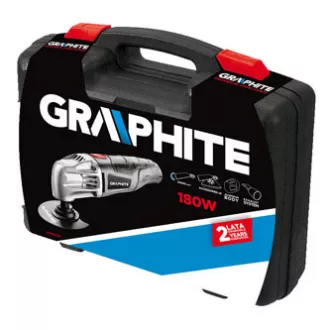 Večnamenski brusilnik Graphite 59G020, električni (kabel), 230V, 180W, 20000osc./min, 2,8° Večnamenski brusilnik Graphite 59G020, električni (kabel), 230V, 180W, 20000osc./min, 2,8°