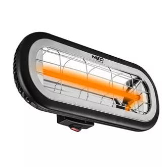Infrardeči grelnik NEO TOOLS 90-032, 2000W, IP55, jantarna svetilka z nizkim bleščanjem, za ogrevanje tal in površin v skladiščih in na gradbiščih