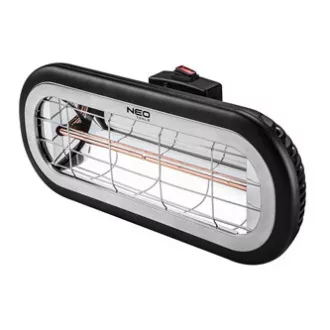 Infrardeči grelnik NEO TOOLS 90-032, 2000W, IP55, jantarna svetilka z nizkim bleščanjem, za ogrevanje tal in površin v skladiščih in na gradbiščih