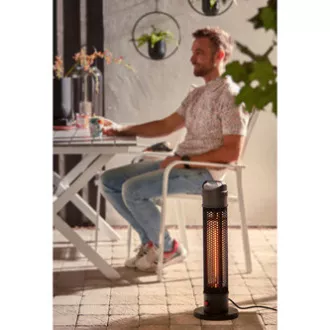 Infrardeči grelnik NEO TOOLS 90-035, 1000W, IP44, žarnica iz ogljikovih vlaken, za ogrevanje tal in površin v skladiščih in na gradbiščih