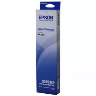 Originalni trak za tiskalnik Epson, C13S015329, črn, Epson