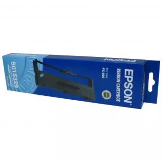 Originalni trak za tiskalnik Epson, C13S015329, črn, Epson