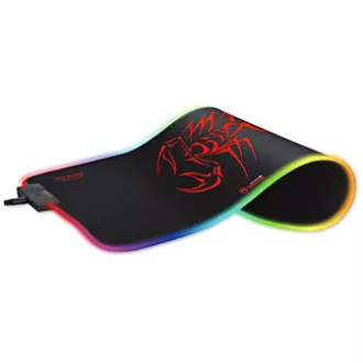 RGB podloga za miško, MG8, gaming, črna, 350 x 250 mm, 3 mm, Marvo, RGB osvetlitev