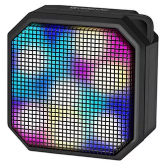 Defender zvočnik G16, Li-Ion, 1.0, 5W, črn, nadzor glasnosti, LED osvetlitev, BT 5.0, TWS, 50Hz~20kHz, PRODAJA