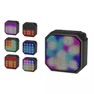 Defender zvočnik G16, Li-Ion, 1.0, 5W, črn, nadzor glasnosti, LED osvetlitev, BT 5.0, TWS, 50Hz~20kHz, PRODAJA
