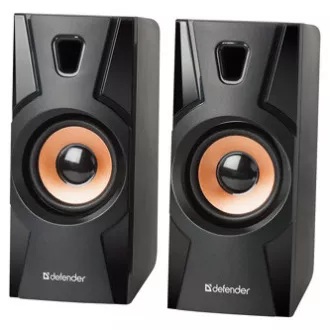 Defender zvočniki Aurora S8, 2.0, 8W, črni, nadzor glasnosti, 70Hz~20kHz