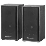 Defender zvočniki SPK 240, 2.0, 2x3W, črni, regulacija glasnosti, leseni, 100Hz~18kHz