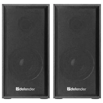 Defender zvočniki SPK 240, 2.0, 2x3W, črni, regulacija glasnosti, leseni, 100Hz~18kHz