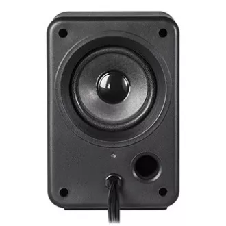 Defender zvočniki V11, 2.1, 11 W, črni, nadzor glasnosti, gumb za vklop, nastavitev nizkih in visokih tonov, 40 Hz ~ 18 kHz