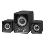 Defender Zvočniki Z4, 2.1, 11 W, črni, nadzor glasnosti, nadzor nizkih tonov, 50 Hz ~ 20 kHz