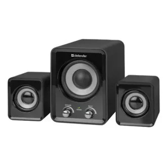 Defender Zvočniki Z4, 2.1, 11 W, črni, nadzor glasnosti, nadzor nizkih tonov, 50 Hz ~ 20 kHz