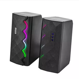 Zvočniki Marvo SG-269, 6 W, črni, Bluetooth, osvetljeni