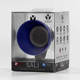 YZSY Bluetooth zvočnik SALI, 1.0, 3W, modri, nadzor glasnosti, zložljiv, odporen na vodo
