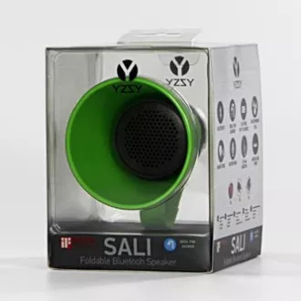YZSY Bluetooth zvočnik SALI, 1.0, 3W, zelen, nadzor glasnosti, zložljiv, vodoodporen, PRODAJA