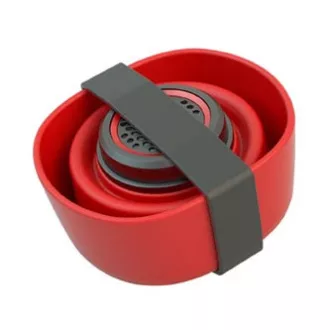 YZSY Bluetooth zvočnik SALI, 1.0, 3W, rdeč, nadzor glasnosti, zložljiv, vodoodporen, PRODAJA