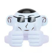 Promate Bluetooth zvočnik Ape, Li-Ion, 1.0, 3W, bel, za otroke, nosilec za telefon, PRODAJA