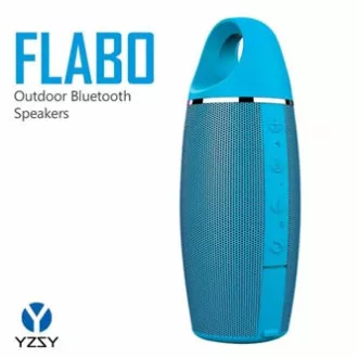 YZSY Bluetooth zvočnik FLABO, 2x5W, modri, nadzor glasnosti, PRODAJA
