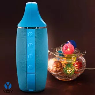 YZSY Bluetooth zvočnik FLABO, 2x5W, modri, nadzor glasnosti, PRODAJA
